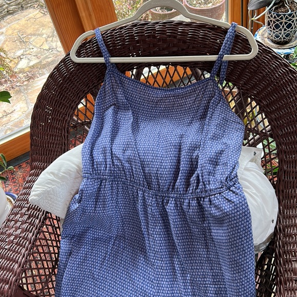 Gap Periwinkle Blue Romper Size Large; New With Tag; Runs Big; So Comfortable! - Picture 4 of 10